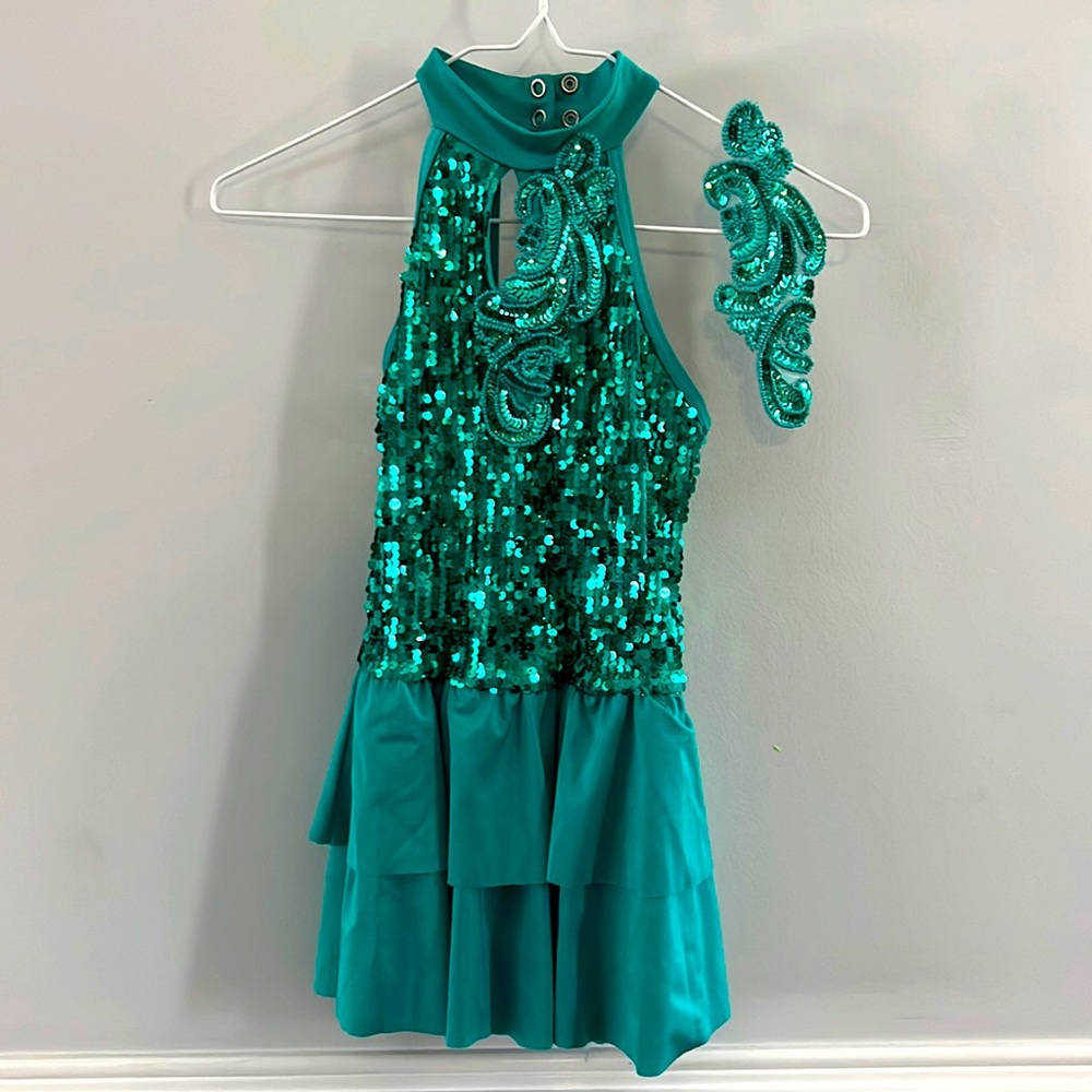 Turquoise Dance Costume